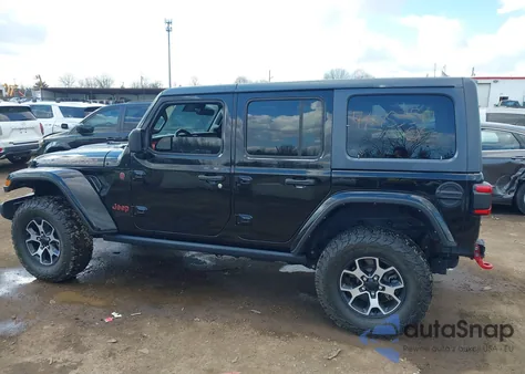 2022 Jeep Wrangler Unlimited Rubicon 4X4 z USA, uszkodzony, nr VIN 1C4JJXFMXNW208976